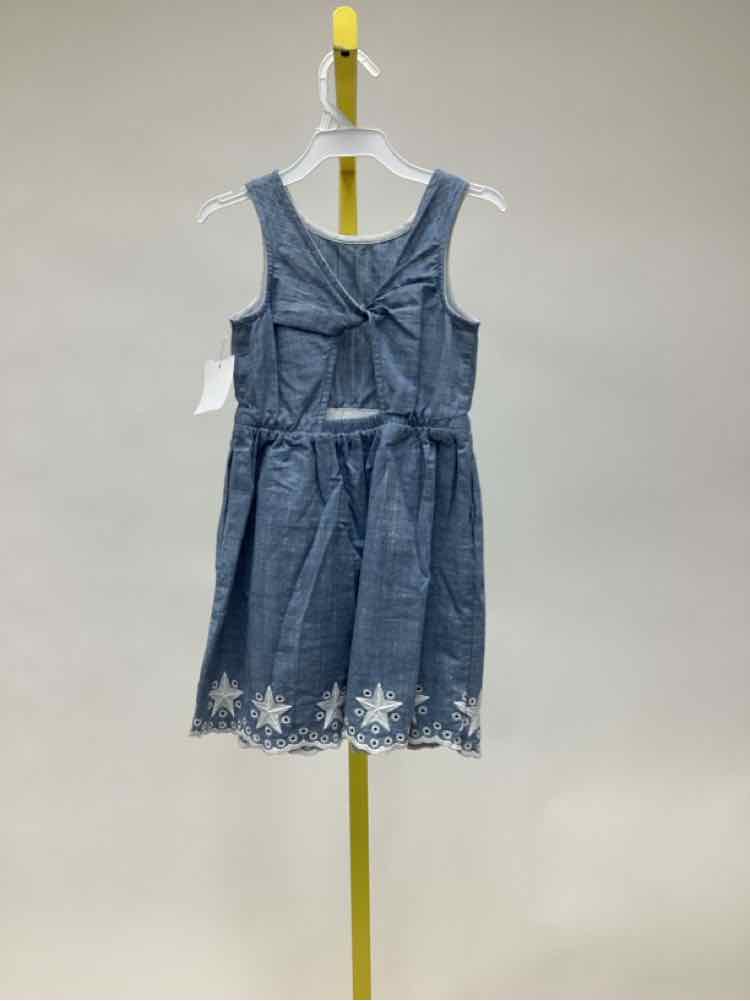 Cat & Jack Blue Child Size 4T Girl's Everyday Dress