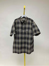 Size L Jack Wolfskin Brown Print Men's Collared Shirts