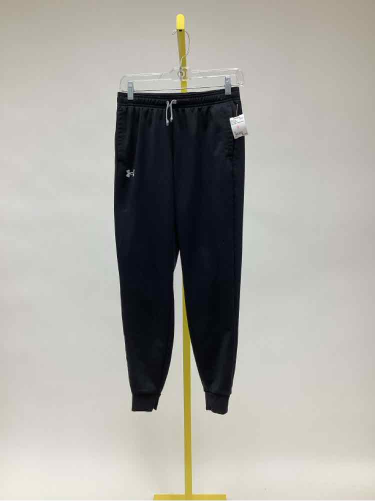 Child Size YL Under Armour Black Boy's Sweat Pants