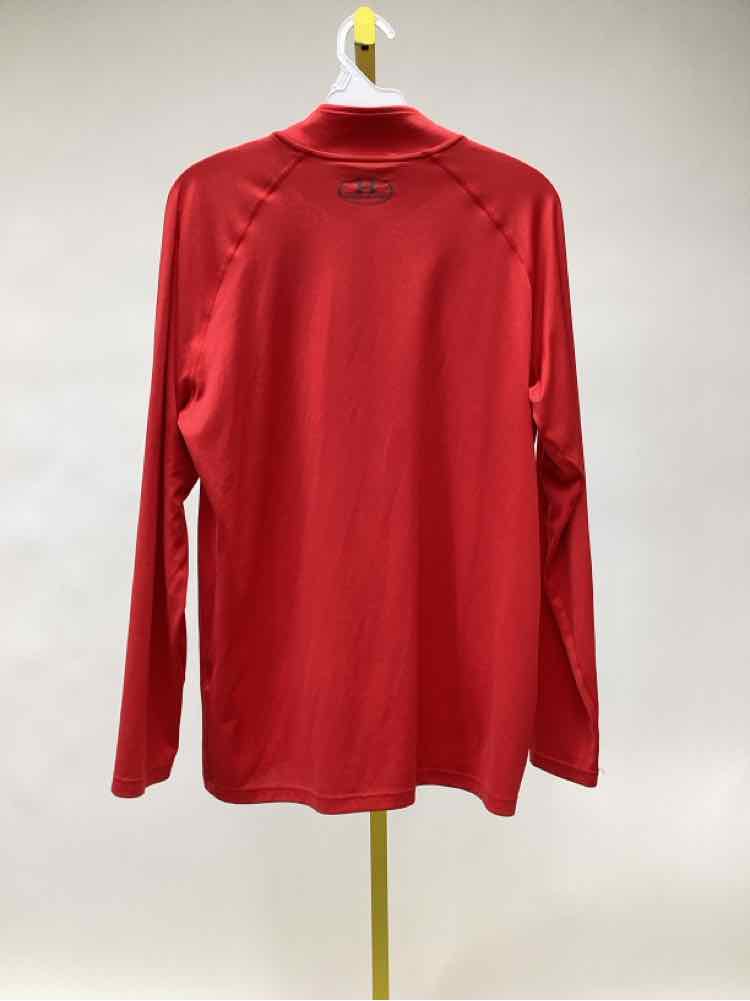Size M Under Armour Red Men's Long Sleeve Shirt