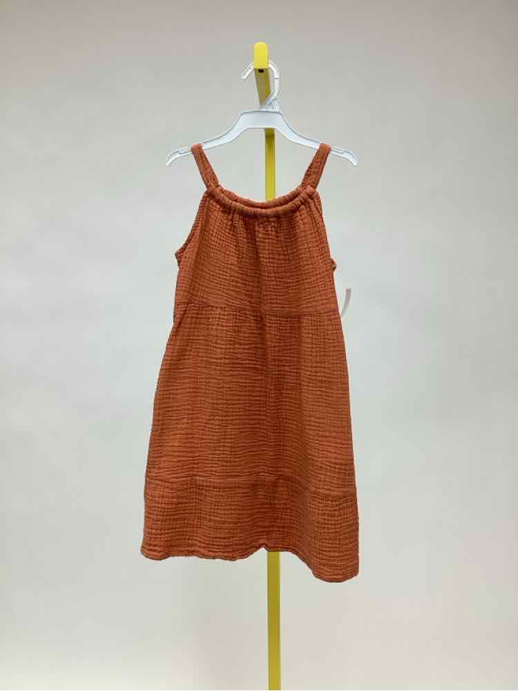 Cat & Jack Pumpkin Child Size 8 Girl's Everyday Dress