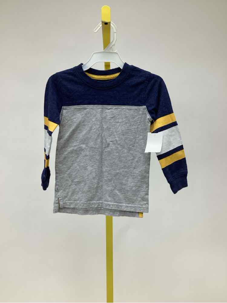 Carters Gray Child Size 2T Boy's Long Sleeved Tops
