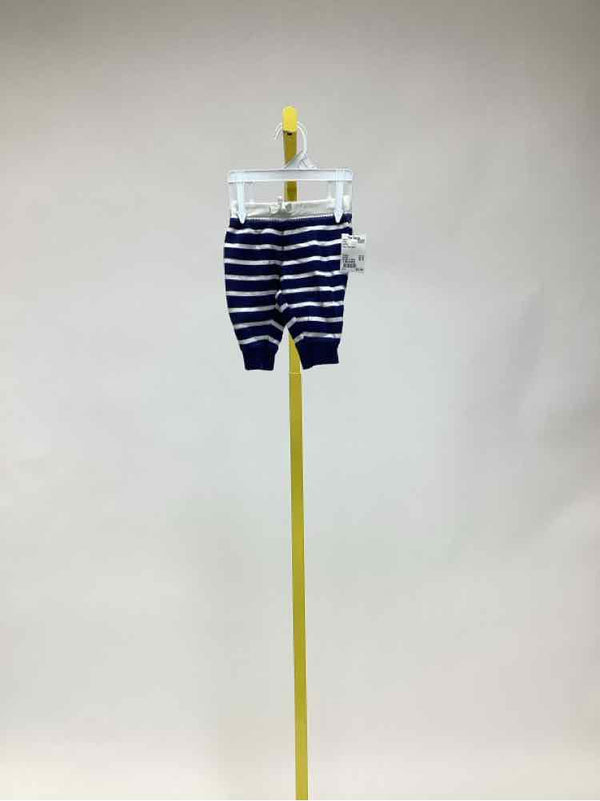 Carters Navy Print Child Size 3 Months Boy's Pants