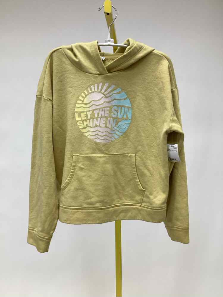 Old Navy Yellow Child Size 14 Girl's Hoodies