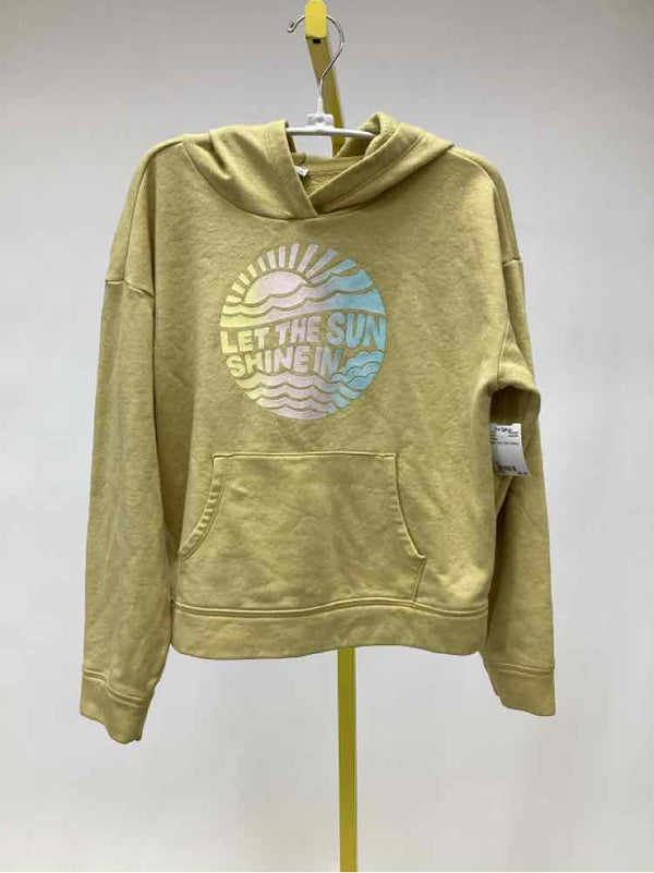 Old Navy Yellow Child Size 14 Girl's Hoodies