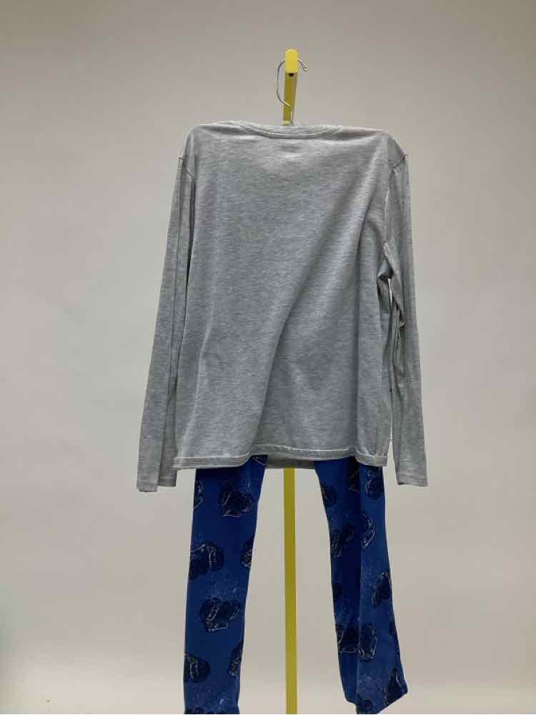 Child Size 14 Wonder Nation Gray Boy's Winter Sleepware
