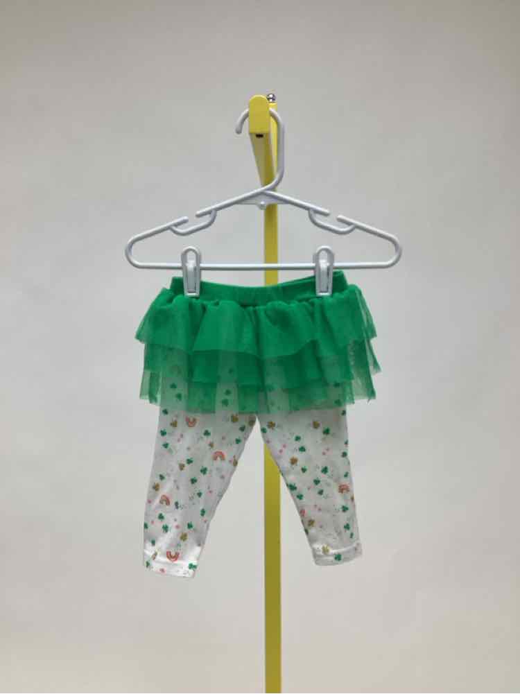 Carter's - Just One You Green Child Size 6 Months Girl's Two Piece Outfit