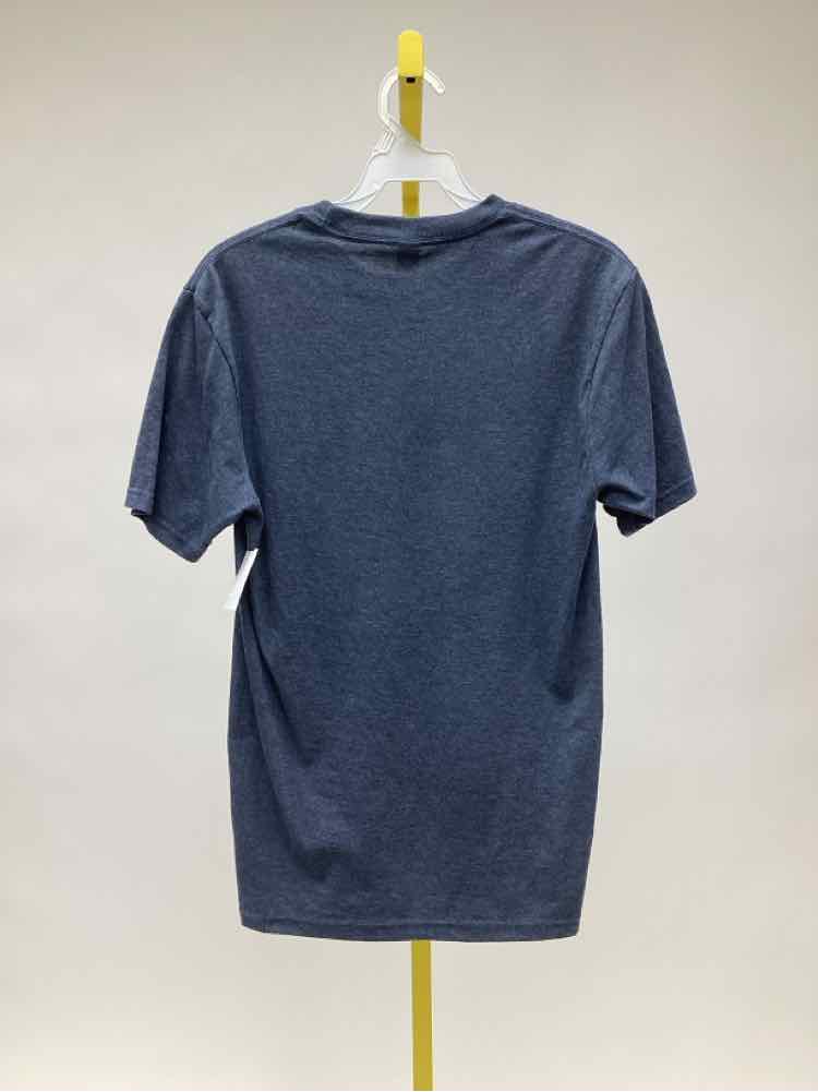 Size S District Blue Men's T-shirt