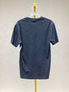 Size S District Blue Men's T-shirt