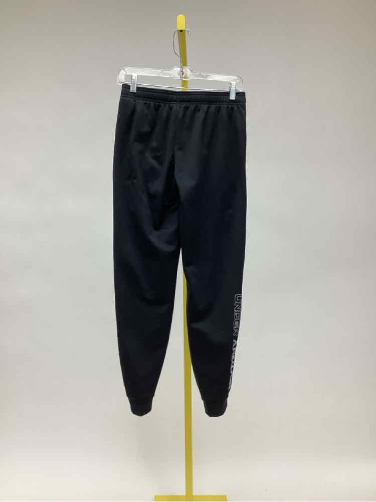 Child Size YL Under Armour Black Boy's Sweat Pants
