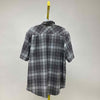 Size L Orvis Black Print Men's Collared Shirts