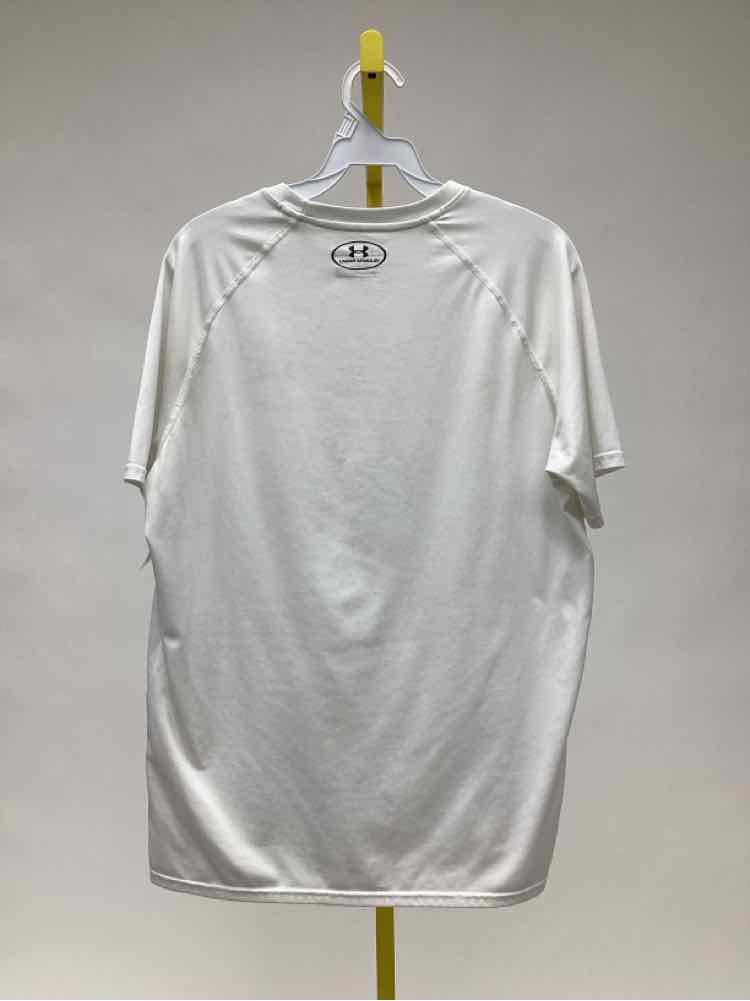 Size M Under Armour White Men's T-shirt