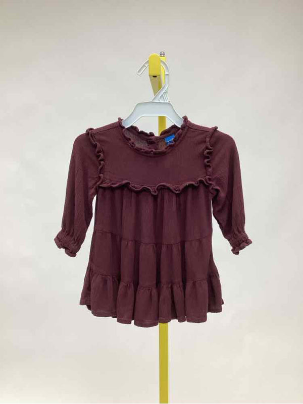 Old Navy Burgundy Child Size 6 Months Girl's Dress