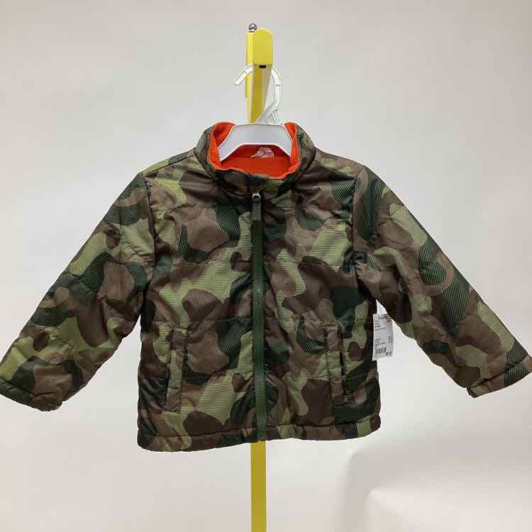 Child Size 2T No Brand Green Print Boy's Jackets