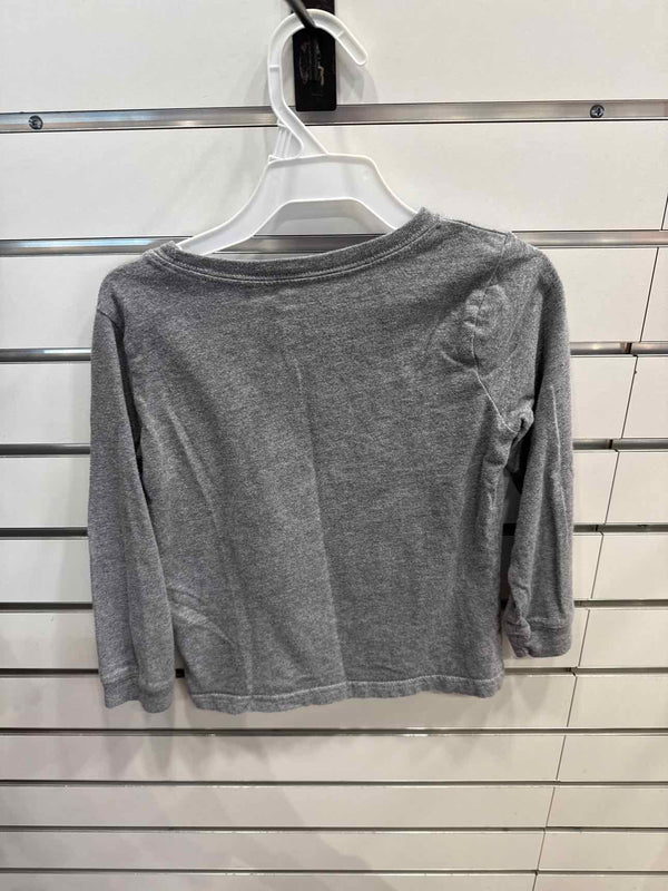 Carters Gray Boy's Long Sleeve Shirt