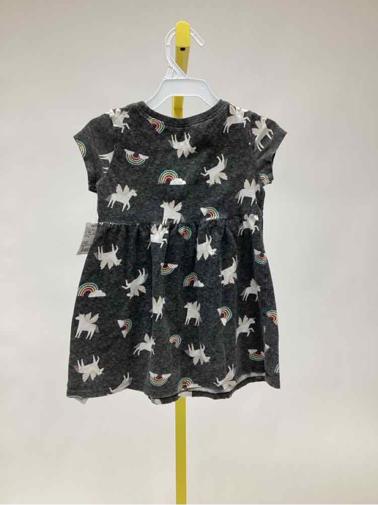 Old Navy Gray Print Child Size 3T Girl's Everyday Dress