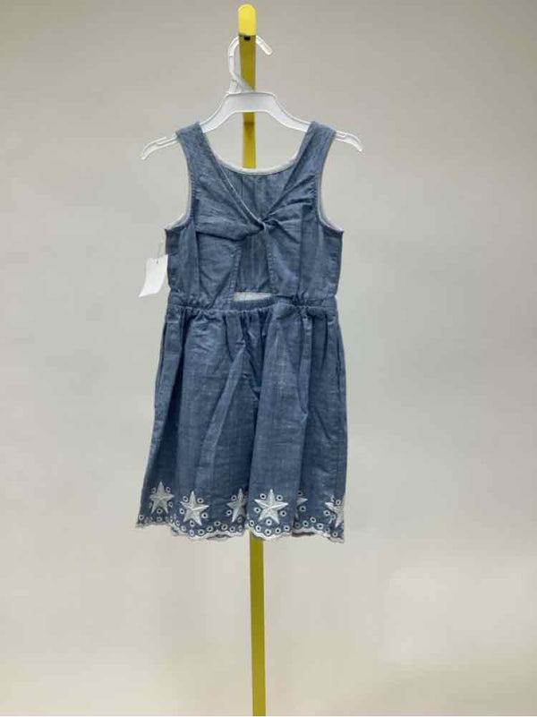 Cat & Jack Blue Child Size 4T Girl's Everyday Dress