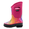 Child Shoe Size 6T Oakiwear Multi-Color Gender Neutral Rainbow Winter Boots