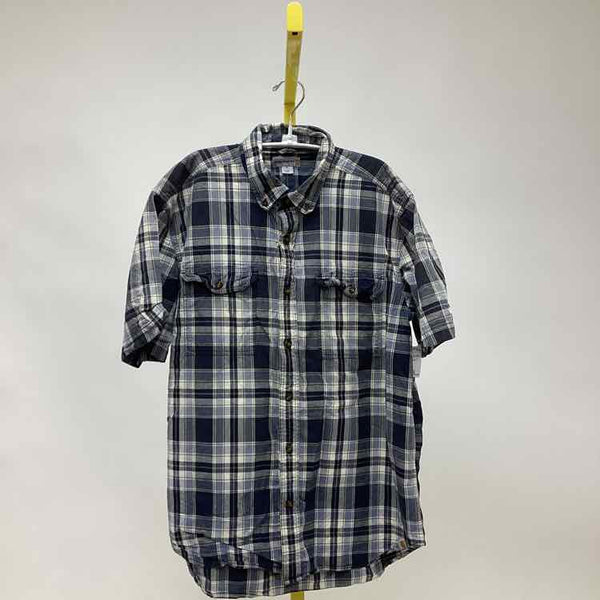 Size XL Carhartt Blue Men's Collared Shirts