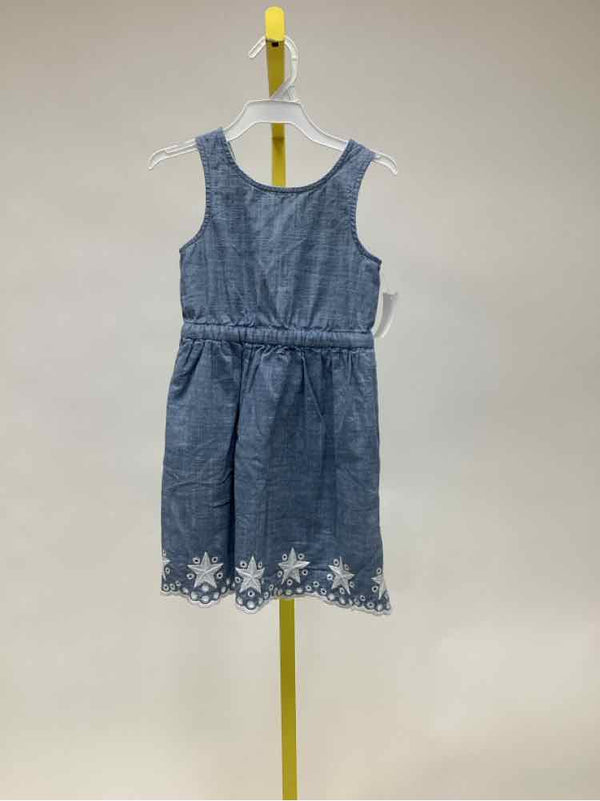 Cat & Jack Blue Child Size 4T Girl's Everyday Dress
