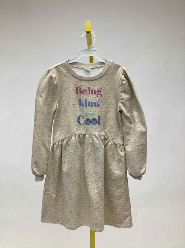 evsie Tan Child Size 8 Girl's Everyday Dress