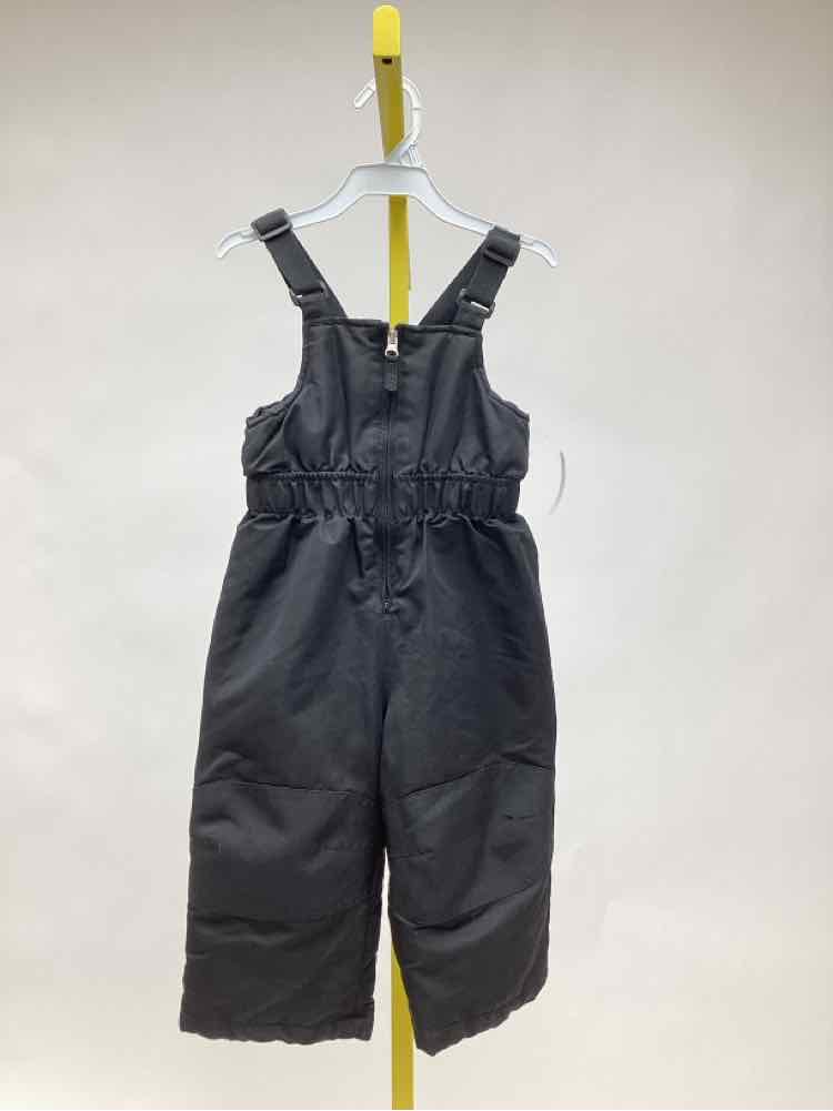 Child Size 2T Wonder Nation Black Boy's Snowpants