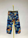 Child Size 8 Mini Boden Blue Print Boy's Casual Pants