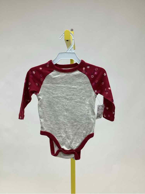 Old Navy Burgundy Child Size 6-12 Months Girl's Onesie