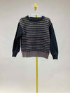 Child Size 5 Krickets Navy Print Boy's Sweater