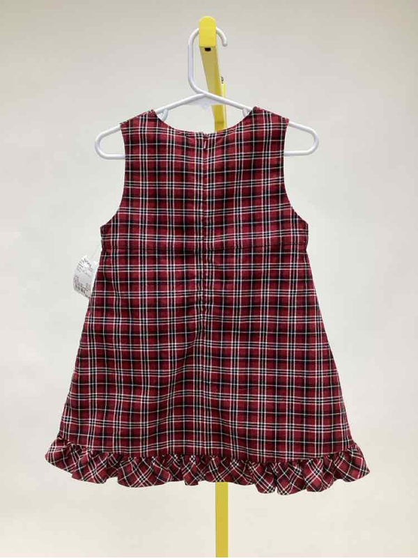 Gymboree Red Print Child Size 18-24 Months Girl's Dress