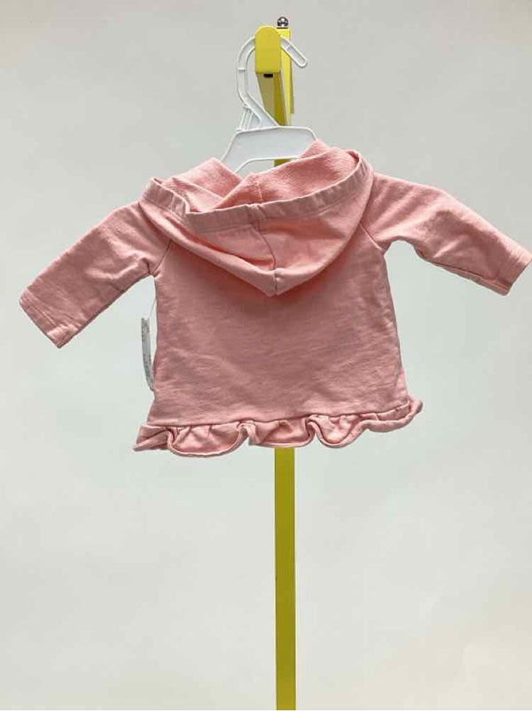 Carters Peach Child Size 3 Months Girl's Hoodie