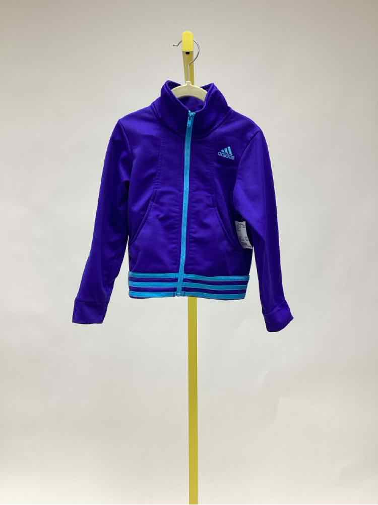 Adidas Purple Child Size 4T Girl's Two Piece Outfit