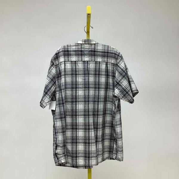 Size XL The North Face Gray Print Men's Collared Shirts