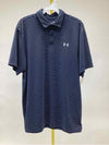 Size L Under Armour Blue Print Men's Collared Shirts