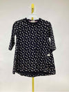 Turtle Fur Black Print Child Size 3T Girl's Everyday Dress