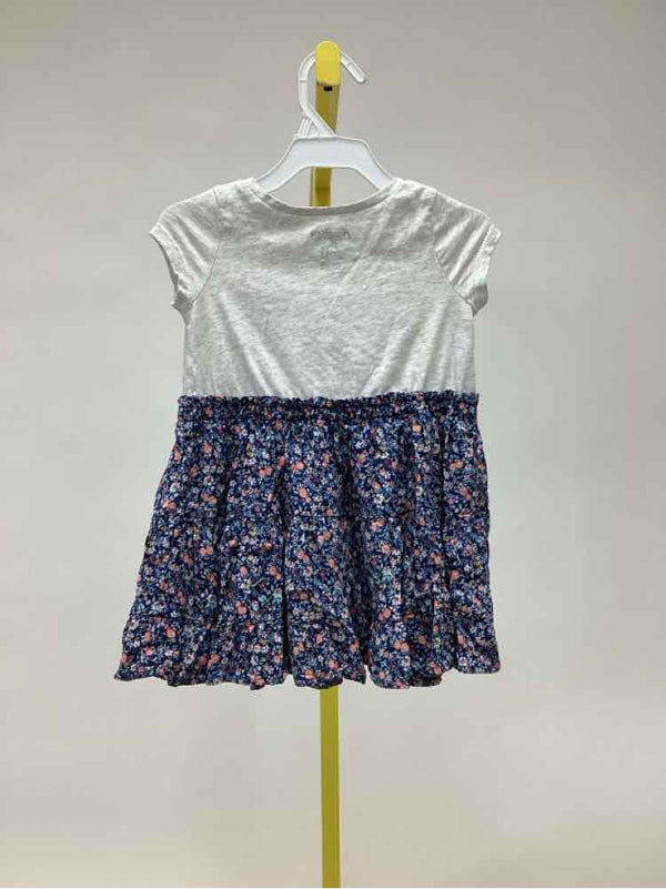 Oshkosh Gray/Blue Child Size 2T Girl's Everyday Dress