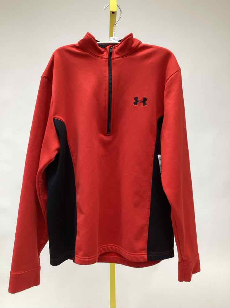 Size M Under Armour Red Men's Pullover