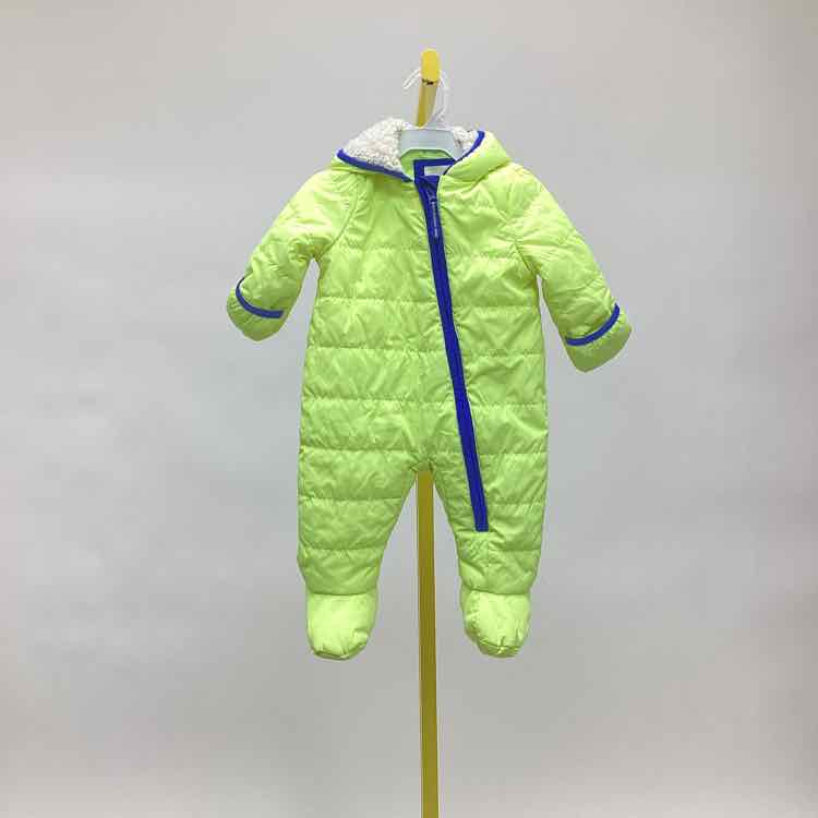 Cat & Jack Lime Green Child Size 9 Months Boy's Snow Suit