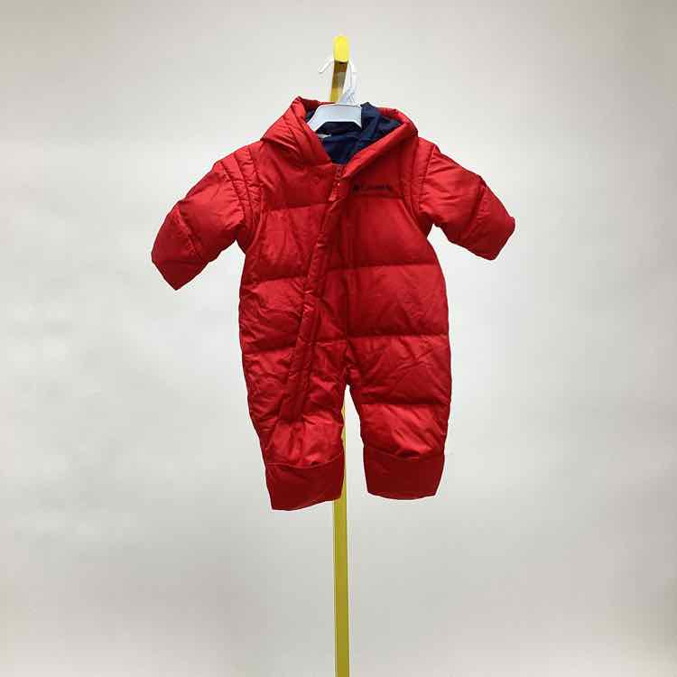 Columbia Red Child Size Newborn Boy's Snow Suit