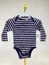 Old Navy Blue Print Child Size 12-18 Months Girl's Onesie