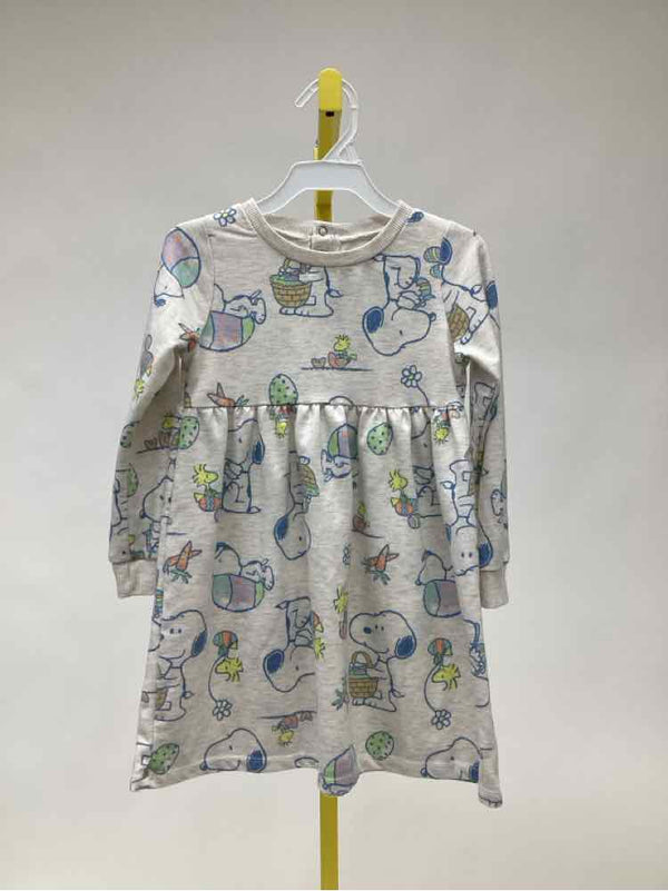 Peanuts Multi-Color Child Size 4T Girl's Everyday Dress