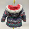 London fog Gray Print Child Size 3T Girl's Winter Coat