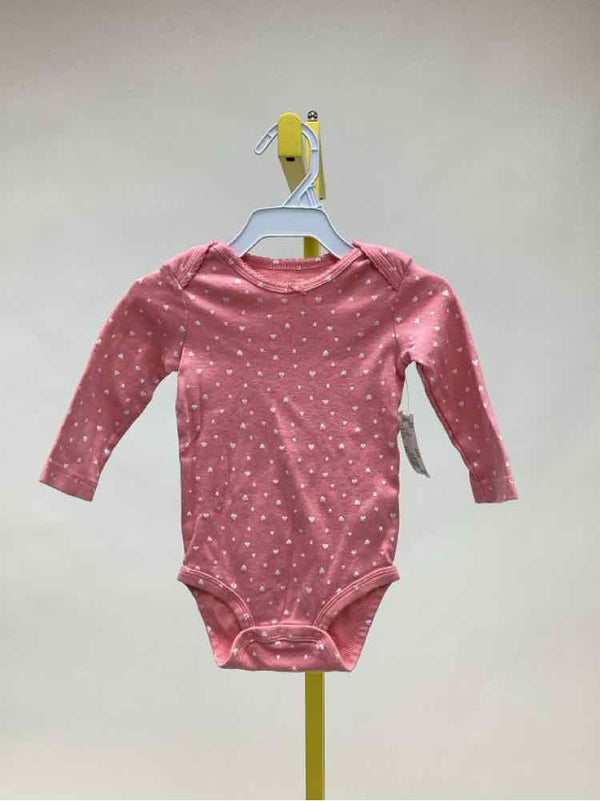 Carters Pink Child Size 12 Months Girl's Onesie