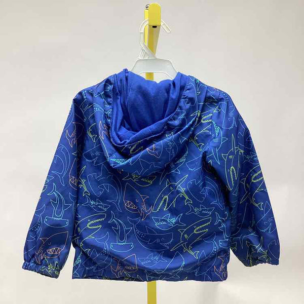 Child Size 3T Okie Dokie Blue Print Boy's Jackets