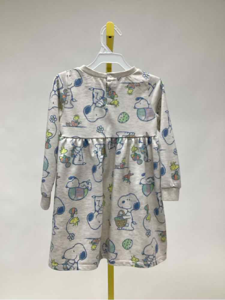 Peanuts Multi-Color Child Size 4T Girl's Everyday Dress