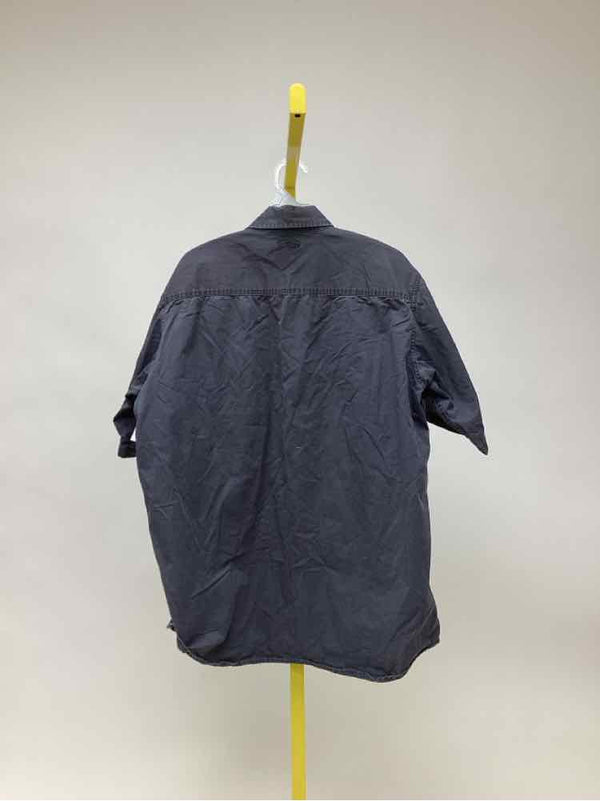Size L Arvorwear Gray Men's Collared Shirts