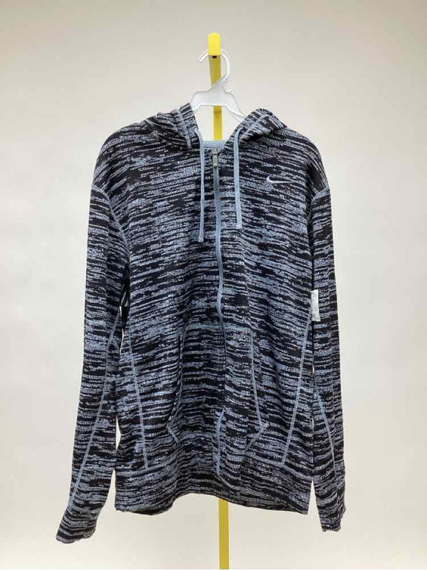 Size L Nike Black Print Men's Hoodies