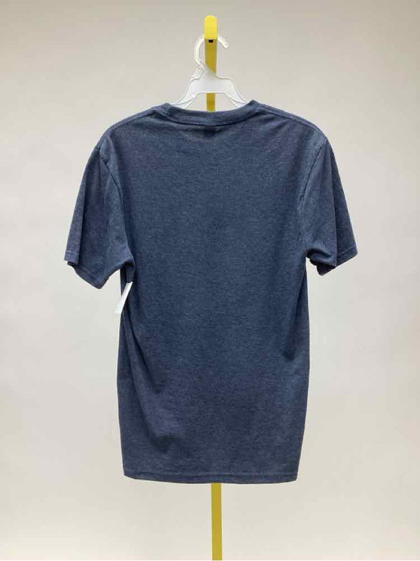Size S District Blue Men's T-shirt