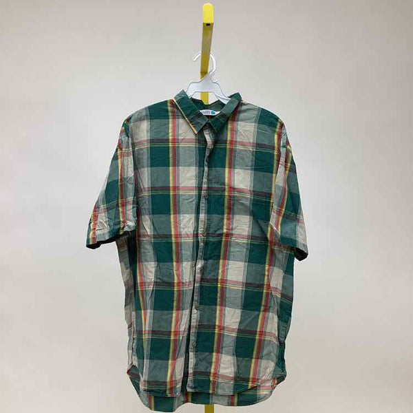 Size M The North Face Teal Men's Collared Shirts