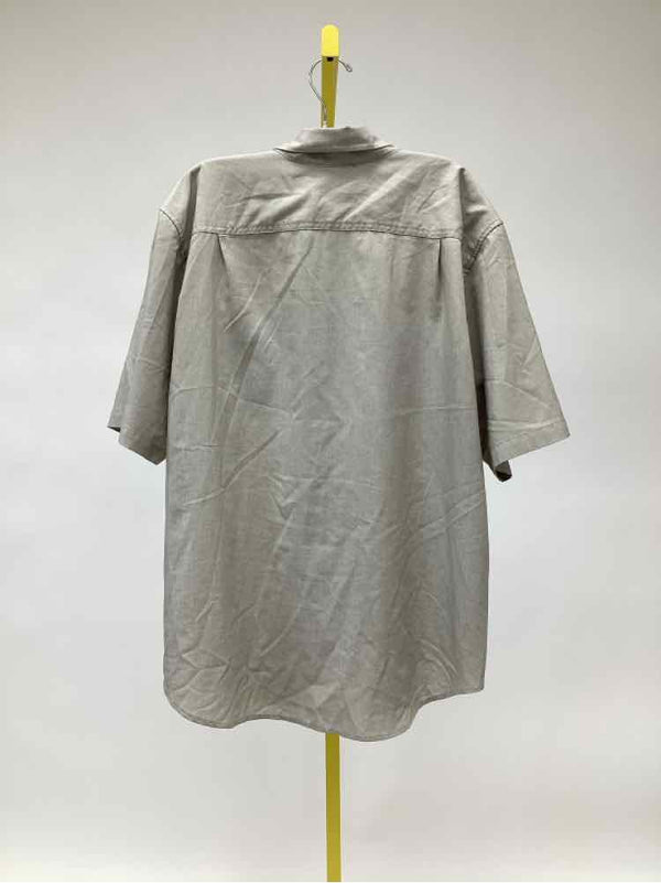 Size XXL Orvis Beige Men's Collared Shirts